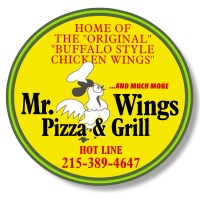 Mr. Wings Pizza & Grill logo