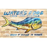 Water's Edge Cafe And Tackle Shop logo