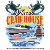 Vinces Crab House logo