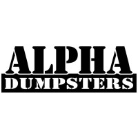 Alpha Dumpsters logo