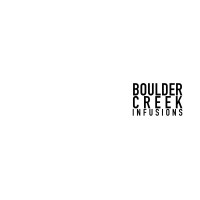 Boulder Creek Infusions logo