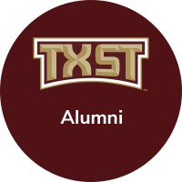 Texas State University Alumni logo