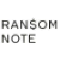 The Ransom Note logo