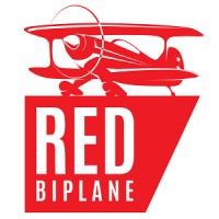 Red Biplane logo
