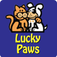Lucky Paws Rescue logo