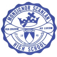 Monsignor Scanlan High School logo