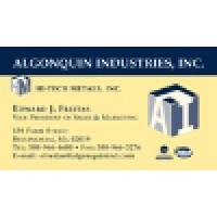 Algonquin Industries Inc. / Hi-tech Metals Inc. logo