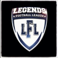 LEGENDS FOOTBALL LEAGUE logo