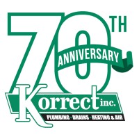 Korrect Plumbing, Heating & Air Conditioning, Inc. logo