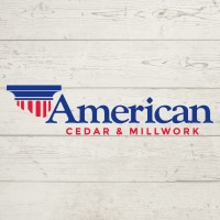 AMERICAN CEDAR AND MILLWORK logo