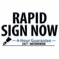 Rapid Sign Now logo
