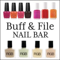 Buff & File Nail Bar logo
