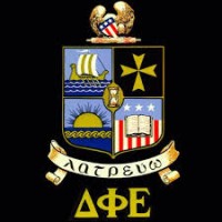 Delta Phi Epsilon: Professional Co-Ed Foreign Service Fraternity, Epsilon Chapter logo