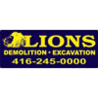 Lions Demolition logo