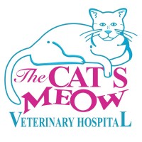 The Cat's Meow Veterinary Hospital logo