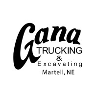 Gana Trucking & Excavating logo