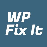 WP Fix It logo