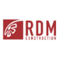 RDM CONSTRUCTION logo