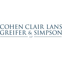 COHEN CLAIR LANS GREIFER & SIMPSON LLP logo