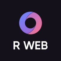 R WEB logo