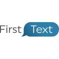 First Text logo