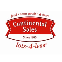 Continental Sales "Lots 4 Less" logo