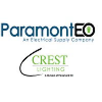 Paramont EO and Crest Lighting logo