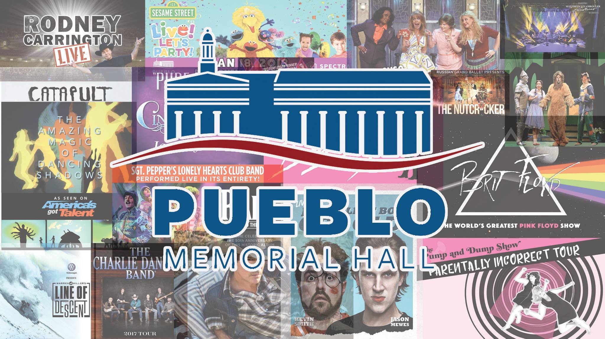 Pueblo Memorial Hall logo