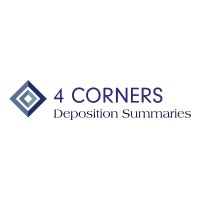 4 Corners Deposition Summaries, Inc. logo