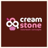 Cream Stone Ice Cream Concepts logo