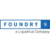 Foundry9, a LiquidHub Company logo