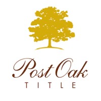 Post Oak Title logo