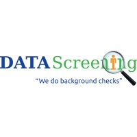 DataScreening "We Do Background Checks" logo