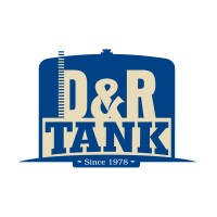 D & R TANK COMPANY logo