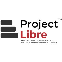ProjectLibre: #1 Alternative To Microsoft Project. Project Mangement Software: Open Source And Cloud logo