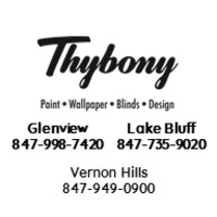 Thybony Paint, Wallpaper, Blinds And Design logo