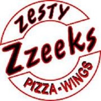 Zesty Zzeeks Pizza logo