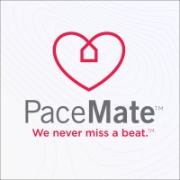 PaceMate® | Remote Monitoring + Beyond. We Never Miss A Beat.® logo