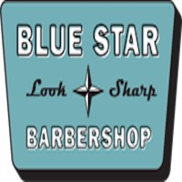 Blue Star Barbershop logo