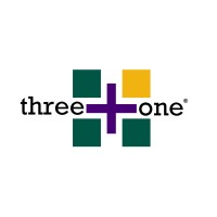 Three+one® logo
