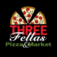 Three Fellas Pizza & Market logo
