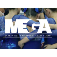 Marin Elite Gymnastics Academy (MEGA) logo
