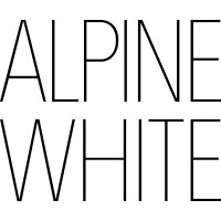 ALPINE WHITE logo