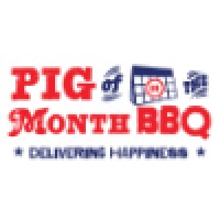 Pig Of The Month BBQ logo