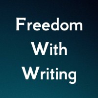 Freedom With Writing logo