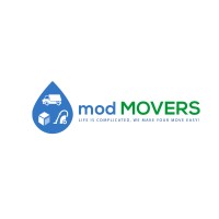 MOD MOVERS & CLEANERS logo