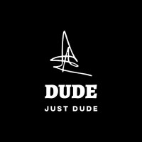 Dude Just Dude logo