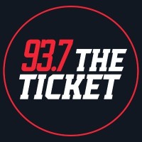 93.7 The Ticket logo