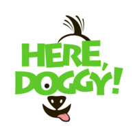 Here, Doggy! logo