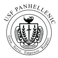 The University Of South Florida Panhellenic Association logo